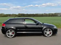 Brugt Audi A3 S-Line 170 HK (125 kW) 2007 Sort Hatchback
