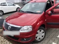 Gebraucht Dacia Logan MCV 88 PS (64 kW) 2012 Rot Van / Kleinbus