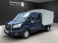 Gebraucht Ford Transit Trend 131 PS (96 kW) 2020 Blau Van / Kleinbus