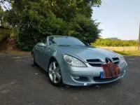 Second-hand Mercedes SLK200 163 CP (119 kW) 2006 Argintiu Cabrio