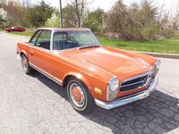 Gebraucht Mercedes W113 231 PS (169 kW) 1970 Orange metallic Coupé