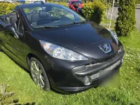 Gebraucht Peugeot 207 120 PS (88 kW) 2007 Schwarz Cabrio