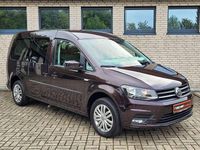 Gebraucht VW Caddy Maxi 125 PS (91 kW) 2018 Black berry metallic Van / Kleinbus