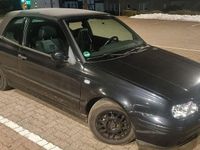 Gebraucht VW Golf Cabriolet Trendline 116 PS (85 kW) 2001 Schwarz Cabrio