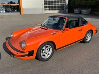 Gebraucht Porsche 911 150 PS (110 kW) 1975 Continentalorange Cabrio