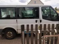 Gebraucht Ford Transit 115 PS (84 kW) 2009 Weiß Van / Kleinbus