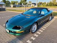 Gebraucht Chevrolet Camaro LT 279 PS (205 kW) 1996 Grün Cabrio