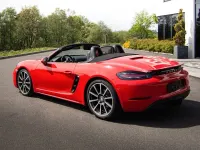 Gebraucht Porsche 718 Boxster 299 PS (219 kW) 2017 Rot Cabrio