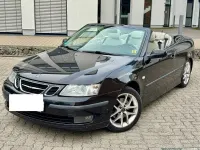 Gebraucht Saab 9-3 Cabriolet Vector 150 PS (110 kW) 2006 Schwarz Cabrio
