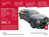 Gebraucht Audi Q8 Sportback e-tron Advanced Plus 250 kW (340 PS) 2023 Blau SUV