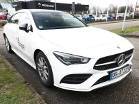 Gebraucht Mercedes CLA200 AMG line 150 PS (110 kW) 2023 Polarweiss Coupé