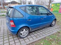 Gebraucht Mercedes A160 Elegance 102 PS (75 kW) 2000 Blau Van / Kleinbus