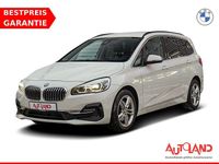 Gebraucht BMW 218 Gran Tourer Luxury Line 140 PS (102 kW) 2018 Weiß Van / Kleinbus