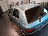 Gebraucht Renault Clio 55 PS (40 kW) 1994 Blau Kleinwagen