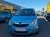 Gebraucht Opel Agila Edition 86 PS (63 kW) 2008 Blau Kleinwagen