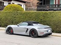 Gebraucht Porsche 718 Spyder 420 PS (308 kW) 2022 Silber Cabrio