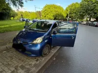 Gebraucht Toyota Aygo 68 PS (50 kW) 2008 Blau Kleinwagen