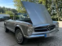 Gebraucht Mercedes SL280 170 PS (125 kW) 1969 Silber Cabrio