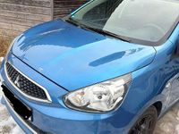 Gebraucht Mitsubishi Space Star Diamant Edition 71 PS (52 kW) 2016 Blau Kleinwagen