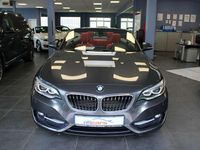 Gebraucht BMW 218 Sport Line 136 PS (100 kW) 2016 Grau Cabrio
