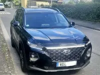 Gebraucht Hyundai Santa Fe Premium 200 PS (147 kW) 2019 Schwarz SUV