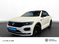 Gebraucht VW T-Roc Cabriolet R-line 150 PS (110 kW) 2021 Weiß Cabrio