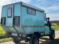 Gebraucht Land Rover Defender 128 PS (94 kW) 1996 Blau SUV