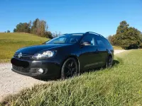 Gebraucht VW Golf VI Comfortline 122 PS (89 kW) 2010 Schwarz Kleinwagen