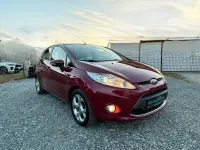 Usata Ford Fiesta Titanium 97 CV (71 kW) 2009 Rosso Utilitaria