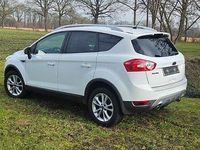 Gebraucht Ford Kuga Titanium 140 PS (102 kW) 2012 Weiß SUV