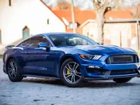 Gebraucht Ford Mustang GT Premium 426 PS (313 kW) 2017 Blau Coupé
