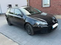 Gebraucht VW Golf VI 105 PS (77 kW) 2010 Schwarz Kleinwagen
