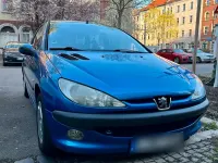 Gebraucht Peugeot 206 75 PS (55 kW) 2002 Blau Coupé