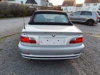 Gebraucht BMW 318 Cabriolet 143 PS (105 kW) 2002 Silber Cabrio