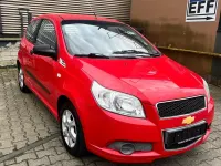 Gebraucht Chevrolet Aveo 2009 Rot Kleinwagen