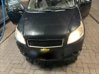 Używany Chevrolet Aveo 2009 Czarny Sedan/Limuzyna