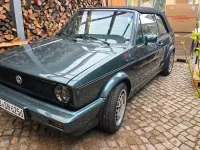 Gebraucht VW Golf Cabriolet 98 PS (72 kW) 1990 Grün Cabrio