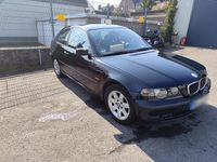 Gebraucht BMW 316 Compact 115 PS (84 kW) 2003 Schwarz Kleinwagen