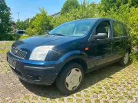 Gebraucht Ford Fusion 100 PS (73 kW) 2003 Blau Kleinwagen