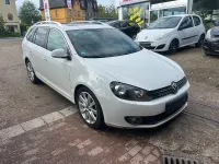 Gebraucht VW Golf VI Highline 105 PS (77 kW) 2010 Weiß Kleinwagen