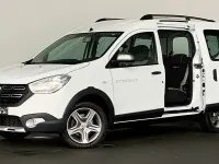 Gebraucht Dacia Dokker Stepway 131 PS (96 kW) 2020 Weiss / gletscherweiss / uni Van / Kleinbus