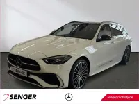 Gebraucht Mercedes C180 AMG 170 PS (125 kW) 2026 Unilack polarweiß Kombi