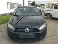 Gebraucht VW Golf VI Trendline 105 PS (77 kW) 2011 Schwarz Kleinwagen
