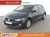 Gebraucht VW Polo Highline 95 PS (69 kW) 2018 Grau Kleinwagen
