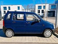 Gebraucht Opel Agila 60 PS (44 kW) 2001 Blau Van / Kleinbus