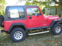 Gebraucht Jeep Wrangler 121 PS (88 kW) 1993 Rot SUV