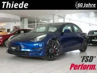 Usado Tesla Model 3 Performance 461 kW (627 CV) 2022 Azul Berlina