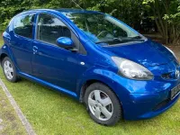 Gebraucht Toyota Aygo 68 PS (50 kW) 2007 Blau Kleinwagen