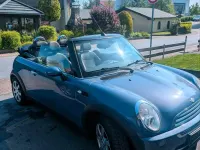 Gebraucht Mini Cooper Cabriolet 116 PS (85 kW) 2008 Blau Cabrio