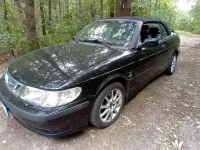 Gebraucht Saab 9-3 Cabriolet 150 PS (110 kW) 2001 Schwarz Cabrio